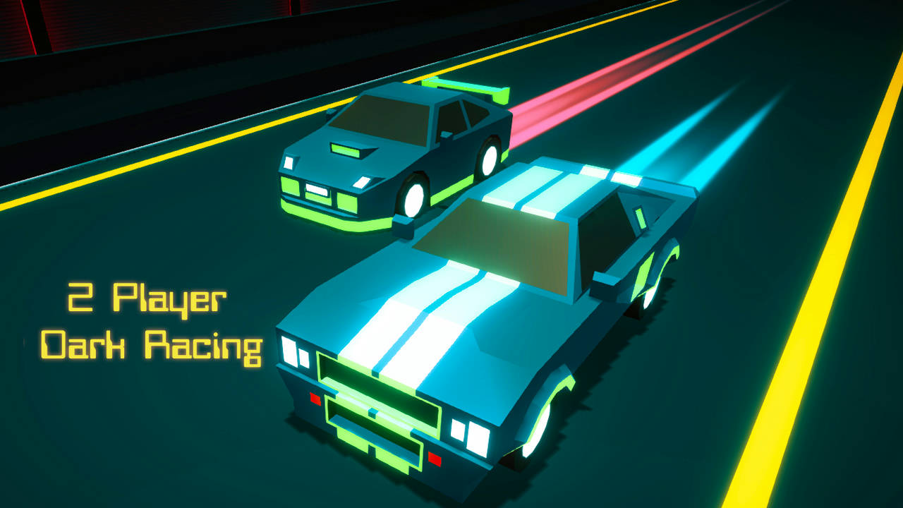 Play 2 Player Dark Racing