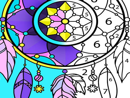 Play Adult Coloring Book Game Of Stress Relieving