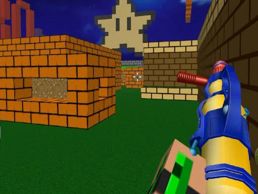 Play Advanced Blocky Paintball