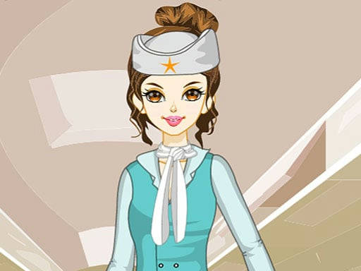 Play Air Hostess Dress up