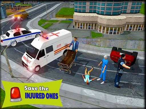 Play Ambulance Rescue Games 2019