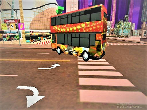 Play American Football Passenger Bus Game