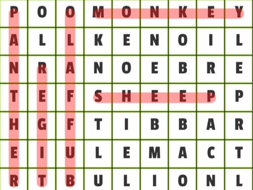 Play Animals Word Search