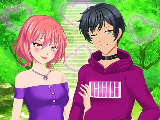 Play Anime Couples Dress Up Game for Girl