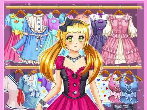 Play Anime Kawaii Dress Up Game for Girl