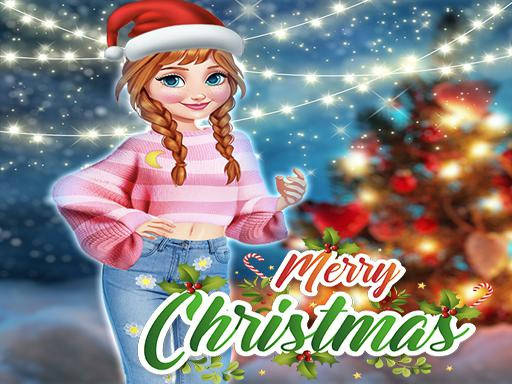 Play Anna Frozen Christmas Sweater Design