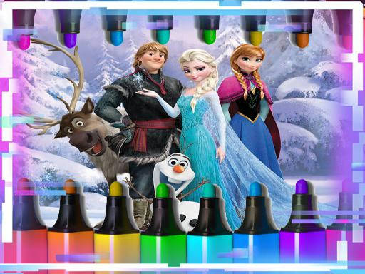 Play Anna Frozen Match 3 Book