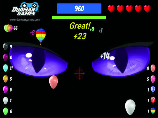 Play Ballon Shooting Creepy