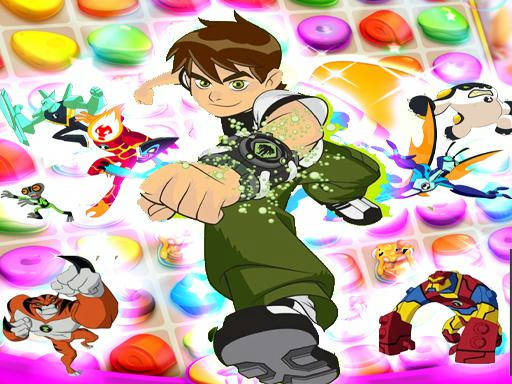 Play Ben 10 Gold match-3