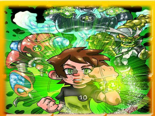 Play Ben 10 Match 3 Puzzle Game