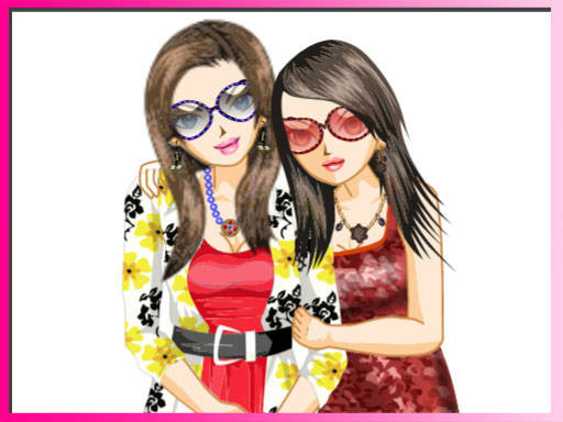 Play Best Friends Dressup