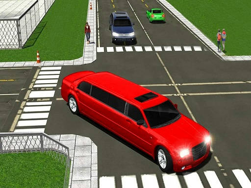 Play Big City Limo Car Driving 3D