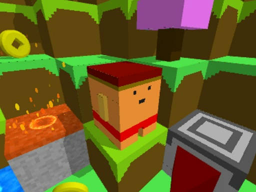 Play Blocky Rush Downhill