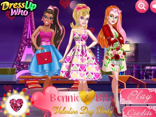 Play Bonnie and BFFs Valentine Day Party