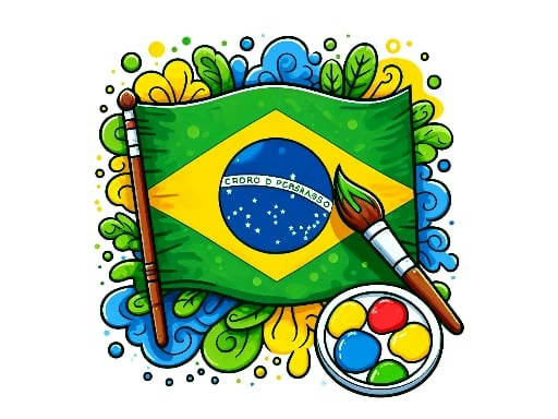 Play Brazil Coloring Adventure