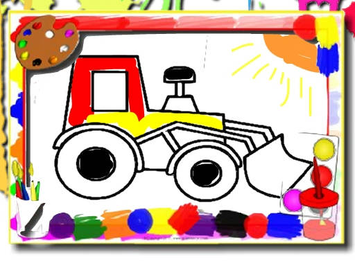 Play BTS Kids Car Coloring