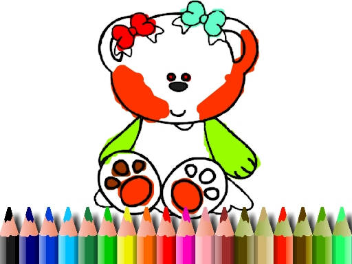 Play BTS Sweet Bear Coloring