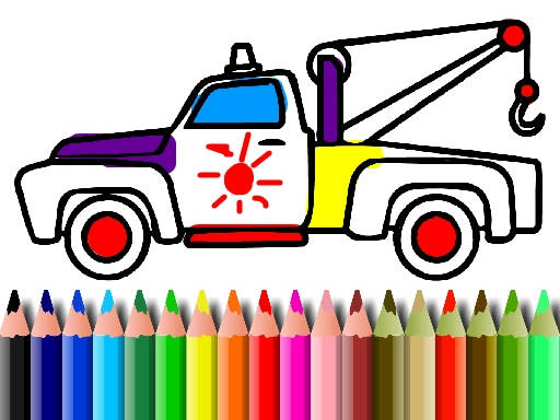 Play BTS Trucks Coloring