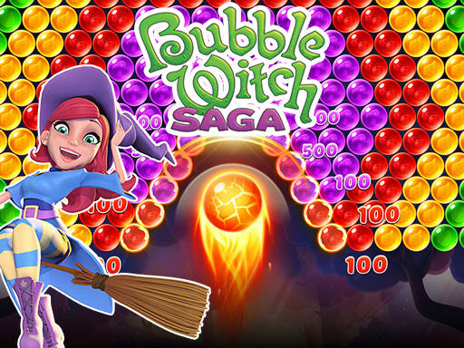 Play Bubble Witch Saga