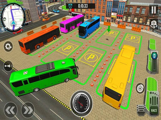 Play Bus City Parking Simulator