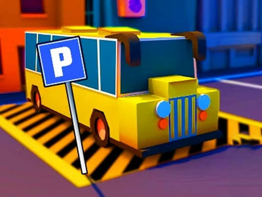 Play Bus Parking 3D Game