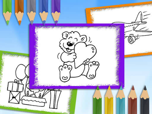 Play Cartoon Coloring Book