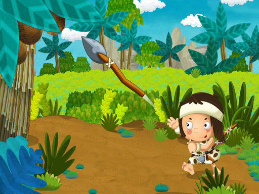 Play Caveman adventure