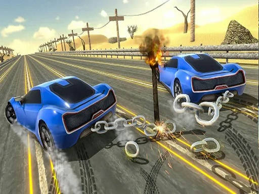 Play Chain Car Stunt Game