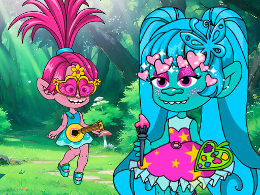 Play Chibi Troll Fashion Maker