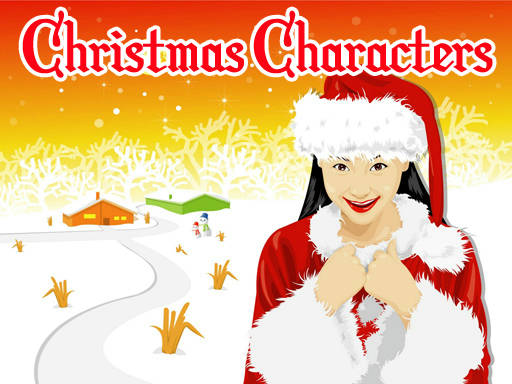 Play Christmas Characters Slide