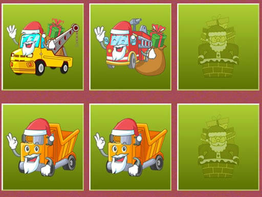 Play Christmas Trucks Memory