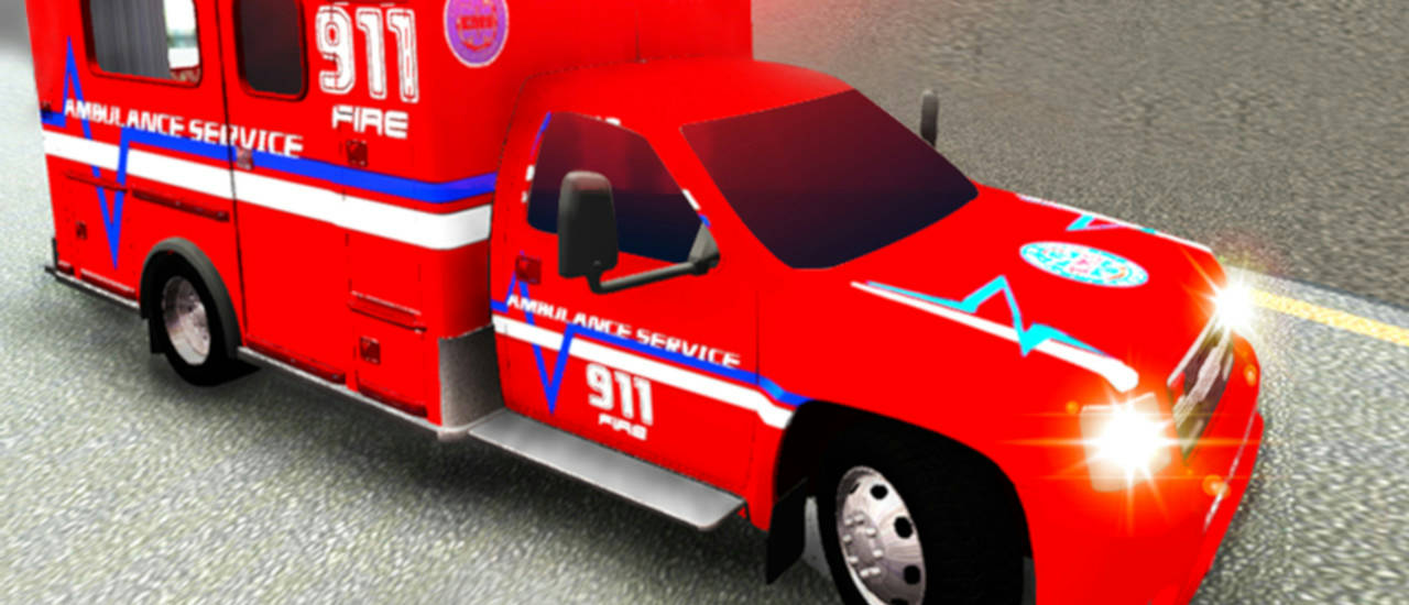 Play City Ambulance Driving