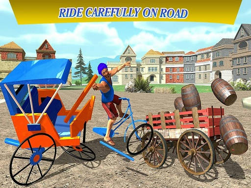 Play City Cycle Rickshaw Simulator 2020