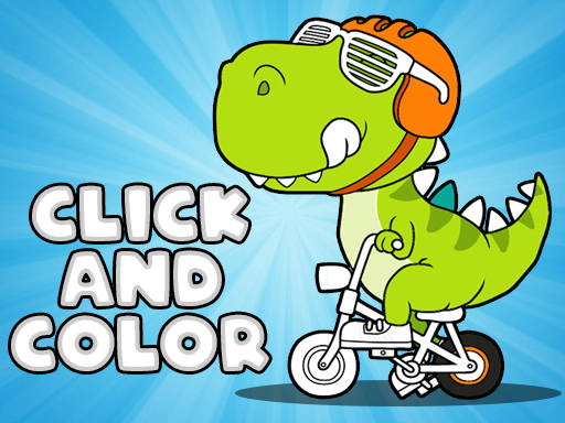 Play Click And Color Dinosaurs