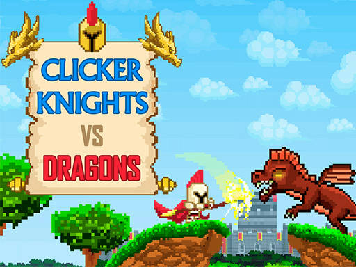 Play Clicker Knights Vs dragons