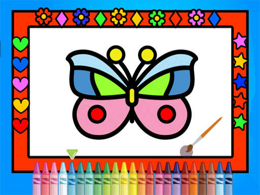 Play Color and Decorate Butterflies