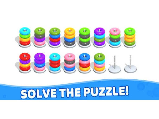 Play Color Hoop Stack - Puzzle