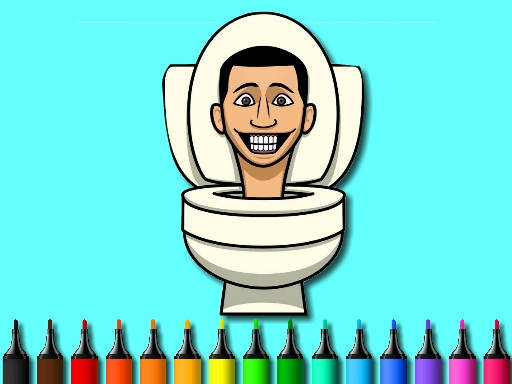 Play Color Skibidi Toilet