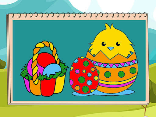 Play Coloring Book Easter