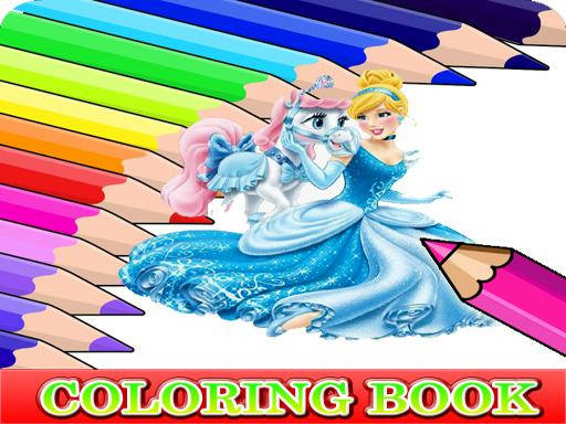 Play Coloring Book for Cinderella