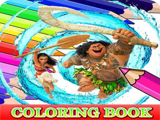 Play Coloring Book for Moana