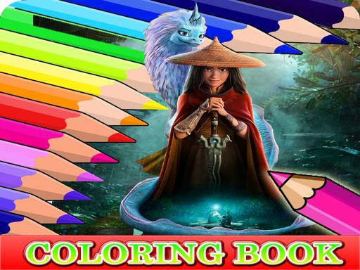 Play Coloring Book for Raya And The Last Dragon