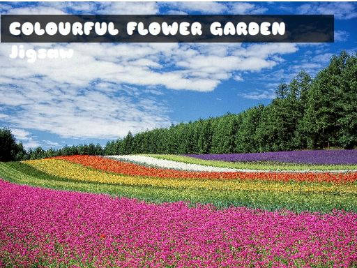 Play Colourful Flower Garden Jigsaw