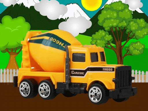 Play Construction Vehicles Jigsaw