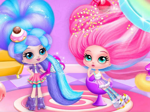 Play Cotton Candy Style Hair Salon