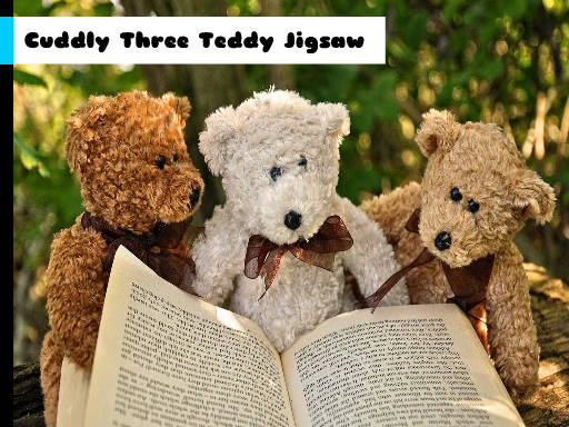 Play Cuddly Three Teddy Jigsaw