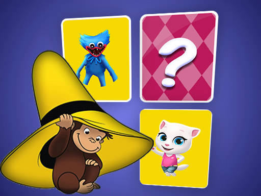 Play Curious George Memory Card Match