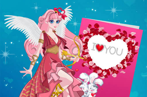 Play Cute Cupid is preparing for Valentines Day