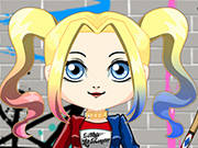 Play Cute Harley Quinn Dress Up