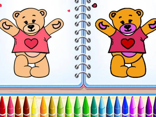 Play Cute Teddy Bear Colors